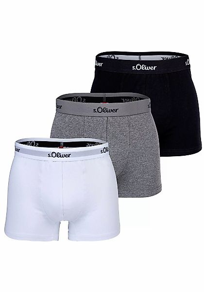 s.Oliver Boxershorts "Boxershort 3er Pack" günstig online kaufen