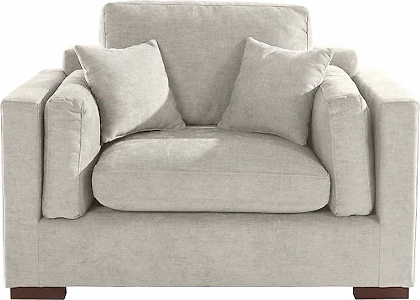 Home affaire Loveseat »Fresh Pond Sessel«, weicher Sitzkomfort, incl. Zierk günstig online kaufen