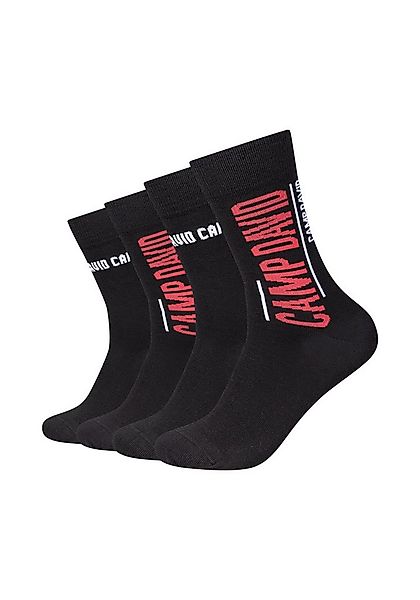 CAMP DAVID Socken casual (4 Paar) mit elastischem Bund günstig online kaufen