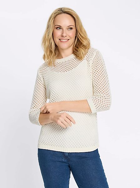 Classic Basics Ajourpullover "Ajour-Pullover" günstig online kaufen