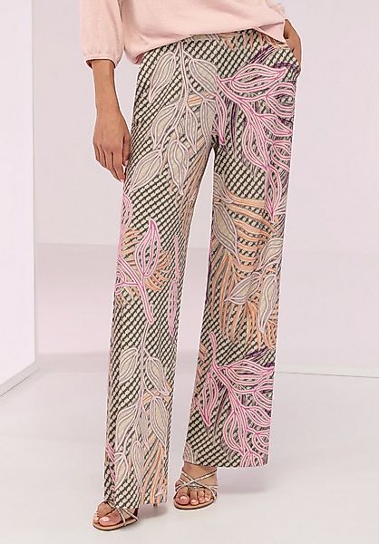 bianca Schlupfhose PARIGI mit modernem weiten Bein und trendy Alloverprint günstig online kaufen