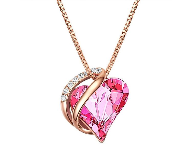 Rafaela Donata Silberkette Herz roségold, aus Sterling Silber günstig online kaufen