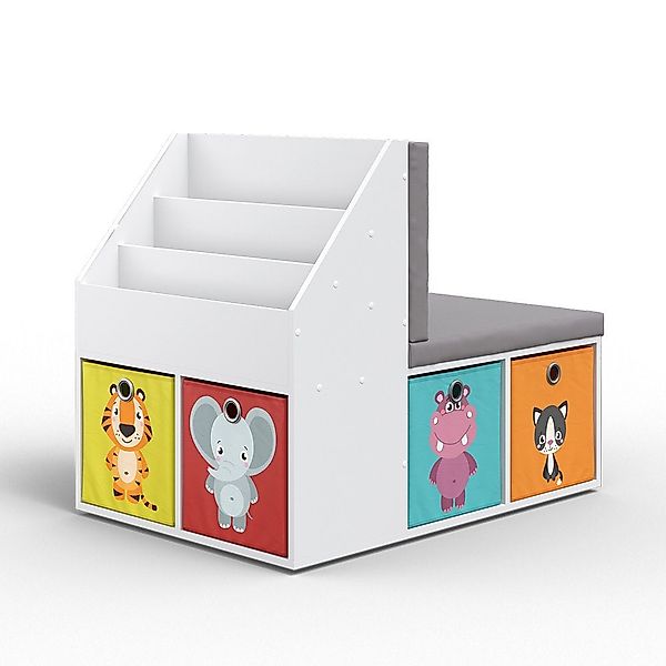 Vicco Bücherregal Onix, Weiß, 97.1 x günstig online kaufen