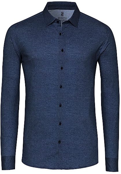 DESOTO Hemd Twill Optics Indigo - Größe XL günstig online kaufen