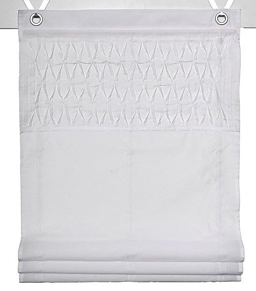 Kutti Raffrollo Tuck Kessy, mit Hakenaufhängung, ohne Bohren, freihängend, günstig online kaufen