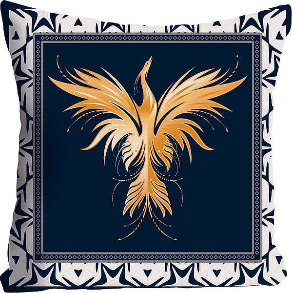 queence Dekokissen ""Phoenix"," Kissenhülle ohne Füllung, 1 Stück günstig online kaufen