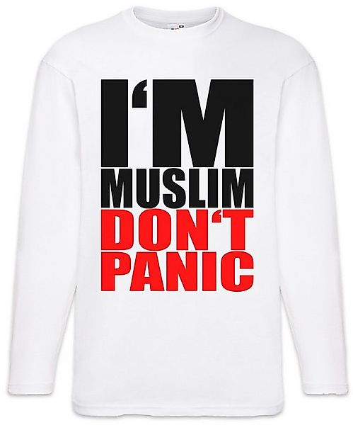 Urban Backwoods Langarmshirt I'm Muslim Don't Panic I Langarm T-Shirt Islam günstig online kaufen