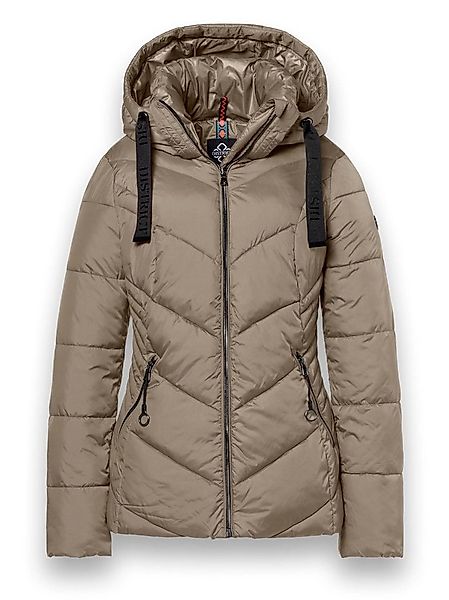 District Winterjacke Val Thorens (mit Kapuze, wasserabweisend) olivegrün Da günstig online kaufen