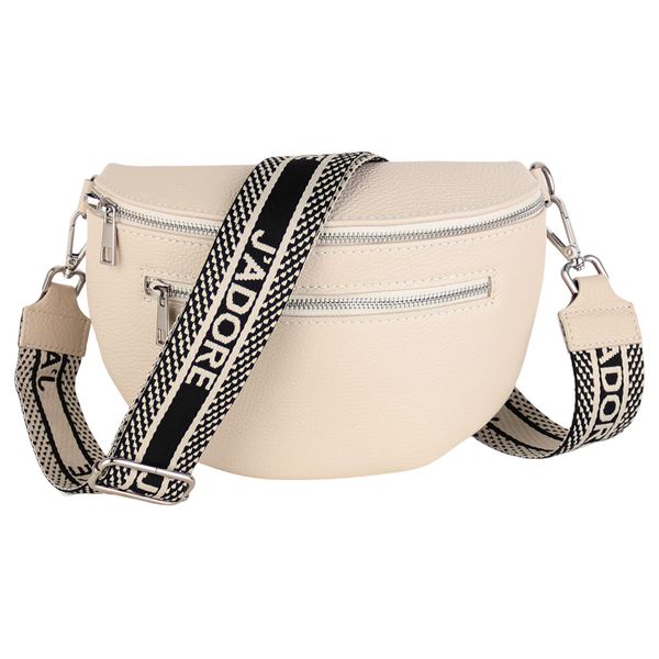 MIRROSI Bauchtasche Damen, Echtleder, Leder, Made günstig online kaufen