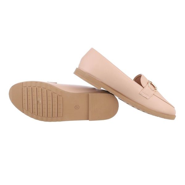 Ital-Design Damen Mokassins Freizeit Slipper Blockabsatz günstig online kaufen