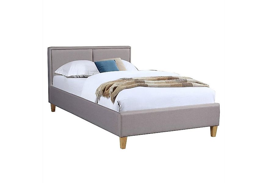 CARO-Möbel Polsterbett ANAIS, Einzelbett 120x200 cm Bettgestell mit Lattenr günstig online kaufen