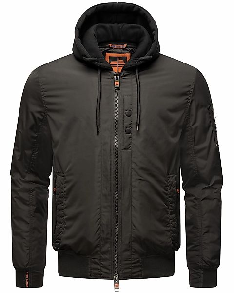 Stone Harbour Bomberjacke "Hoobo", mit Kapuze, Stylische Herren Fliegerjack günstig online kaufen