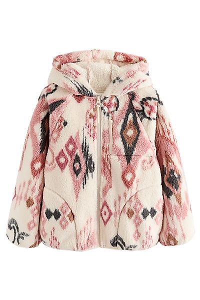 Next Kapuzenfleecejacke Fleecejacke aus Teddyfell mit günstig online kaufen