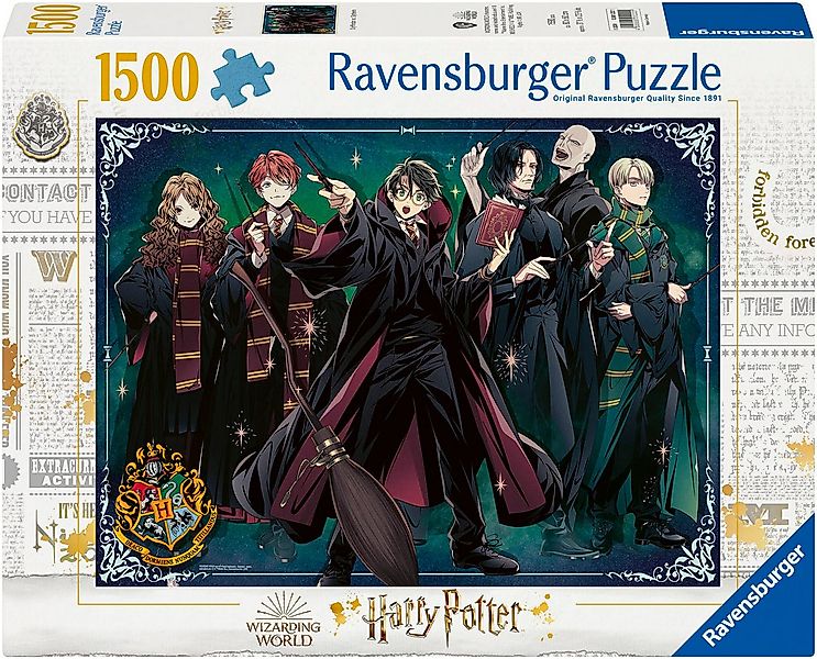 Ravensburger Puzzle Gryffindor vs. Slytherin, 1500 Puzzleteile, Made in Ger günstig online kaufen