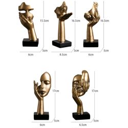Coonoor Skulptur Akzentkunst Frau Gesicht Statue günstig online kaufen