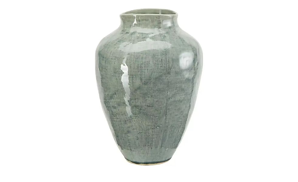 Vase ¦ grün ¦ Steinzeug ¦ Maße (cm): H: 31  Ø: 20.5 Accessoires > Vasen - H günstig online kaufen