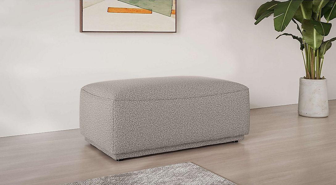 s.Oliver Polsterhocker EMMERIK Sitzhocker mit Wellenfederung, Maße B/T/H: 1 günstig online kaufen