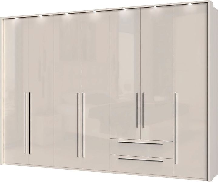 Places of Style Drehtürenschrank "Piano, inklusive Rahmen und Beleuchtung, günstig online kaufen