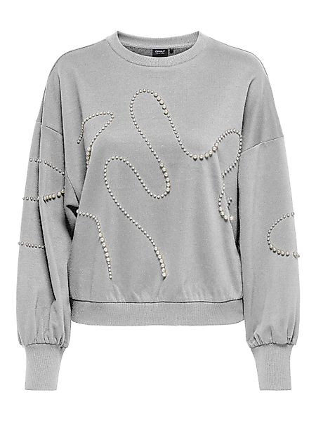 ONLY Sweatshirt ONLBROOK L/S PEARL DETAIL günstig online kaufen