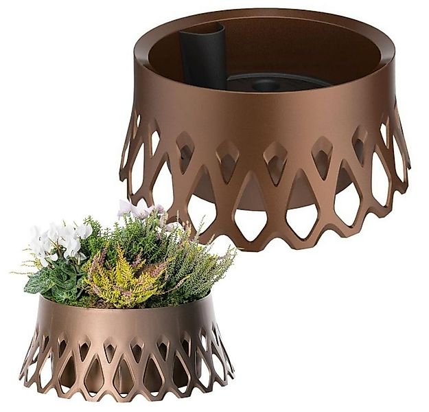 GarPet Pflanzschale Grabschale Roseta Selbstbewässerung Wasserüberlauf Frie günstig online kaufen