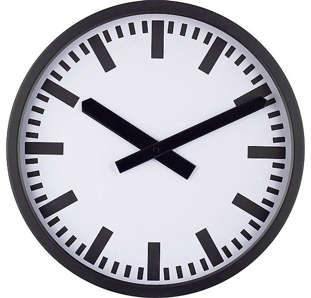EUROTIME Wanduhr Bahnhofsuhr BIG 35cm 59540-05 günstig online kaufen