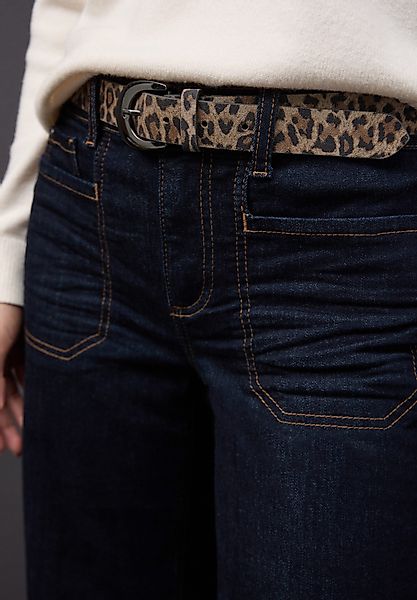 STREET ONE Ledergürtel Echtleder günstig online kaufen