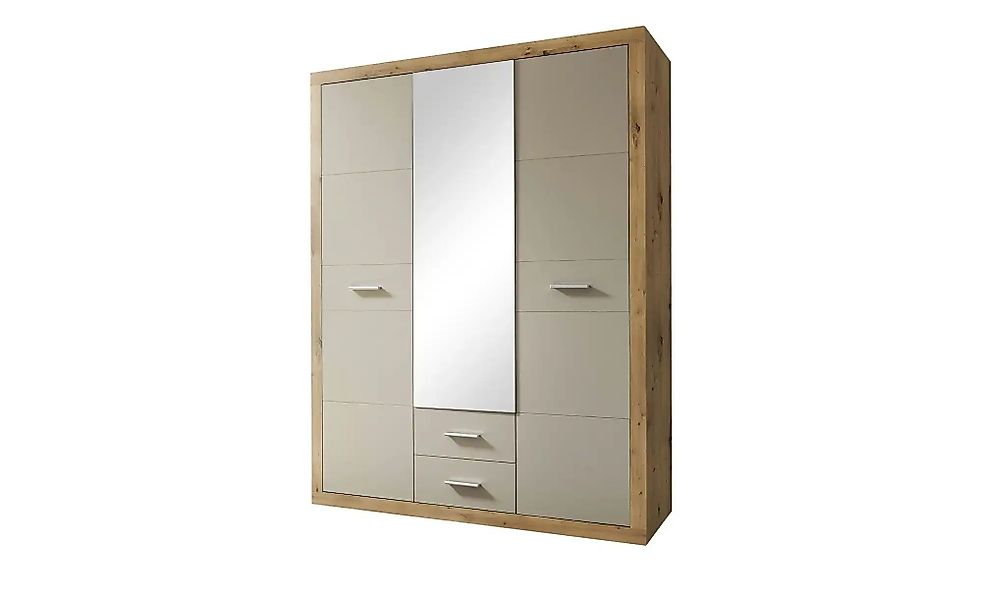 Drehtürenschrank  Stroud ¦ beige ¦ Maße (cm): B: 151 H: 198 T: 55.0 Schränk günstig online kaufen