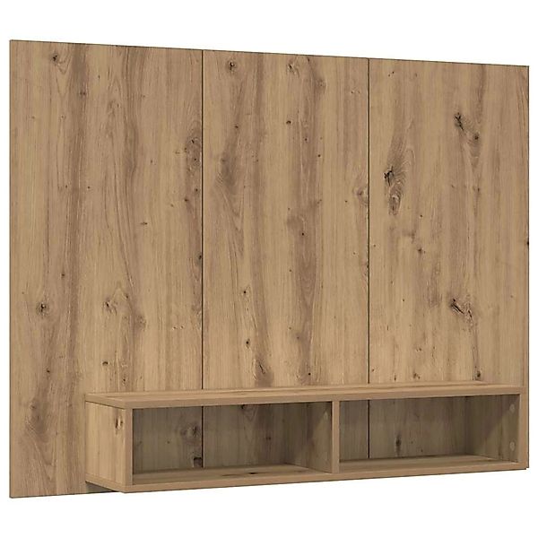 vidaXL Wand TV Schrank Artisan-Eiche 120 x 23,5 x 90 cm Holzwerkstoff 87518 günstig online kaufen
