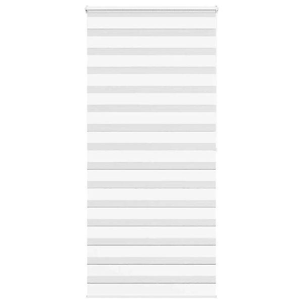 vidaXL Doppelrollo Weiß 110x200 cm Stoffbreite 105,9 cm Polyester 4014783 günstig online kaufen