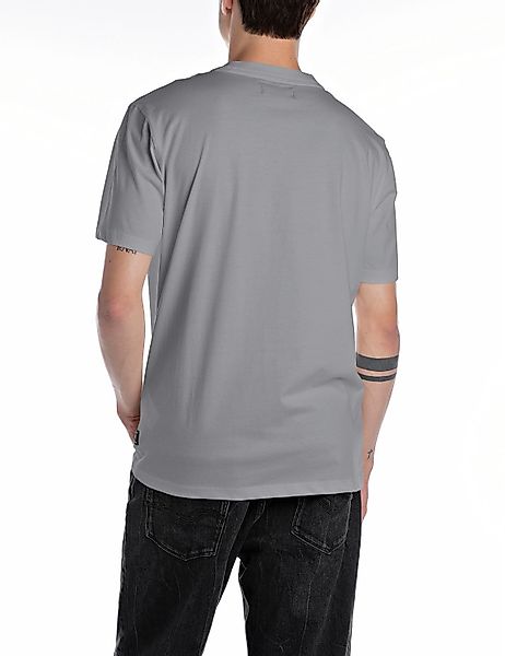 Replay T-Shirt mit Logostickerei auf der günstig online kaufen