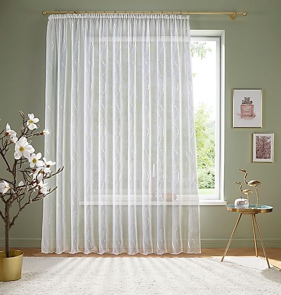 my home Gardine Bea, Kräuselband (1 günstig online kaufen