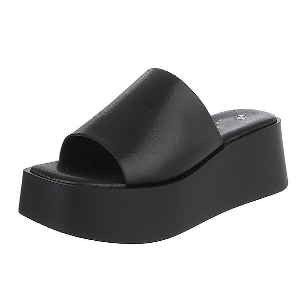 Ital-Design Plateauschuh mit offener Zehenpartie für Damen Plateausandalett günstig online kaufen