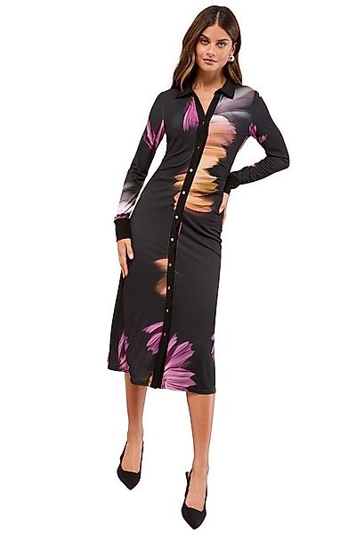 LIPSY Midikleid Lipsy Geknöpftes Midi-Hemdkleid aus Jersey, Petite (1-tlg) günstig online kaufen