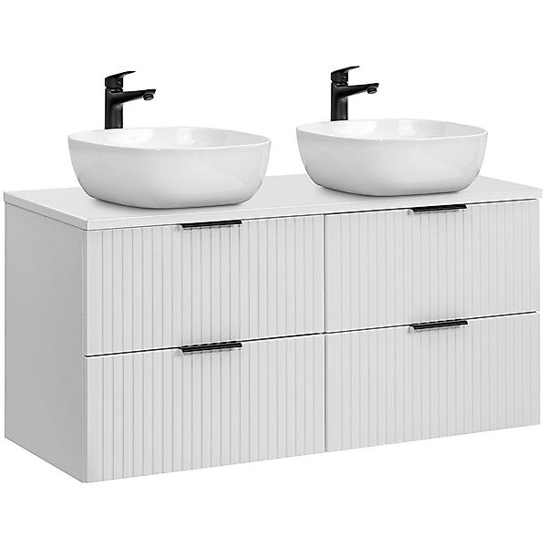 Lomadox Waschtisch ADELAIDE-56-WHITE, Waschtischunterschrank 120 cm günstig online kaufen