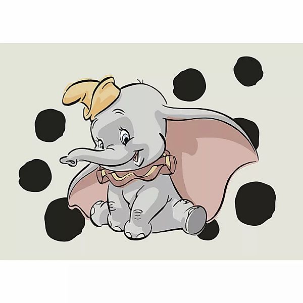 Komar Poster Dumbo Dots Landscape Disney B/L: ca. 40x30 cm günstig online kaufen