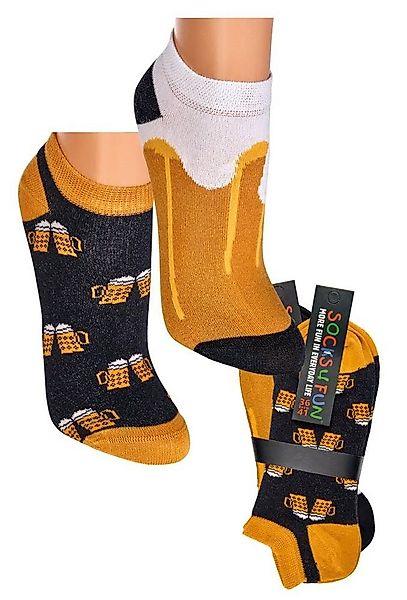 Socks 4 Fun Sneakersocken Bier Sneaker Socks 4 Fun (2 Paar, 2-Paar, 2 Paar) günstig online kaufen