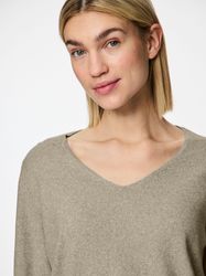 pieces V-Ausschnitt-Pullover PCBREE LS V-NECK KNIT günstig online kaufen