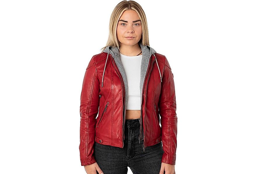 Mauritius Lederjacke MWAmmy Mauritius - Damen Lederjacke Lammnappa Kapuze r günstig online kaufen