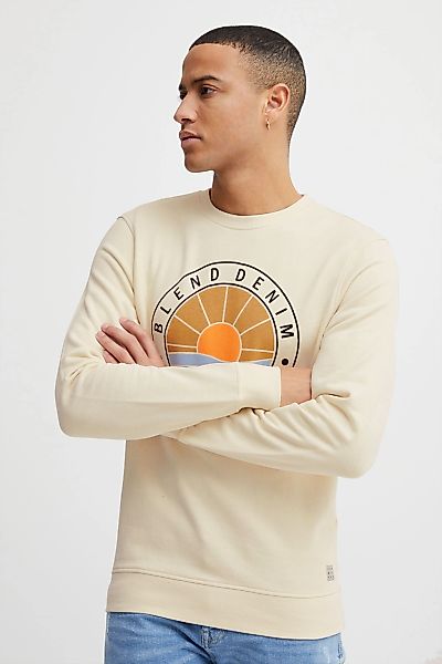 Blend Longpullover "BHClios", Klassisches Sweatshirt mit Rundhalsausschnitt günstig online kaufen