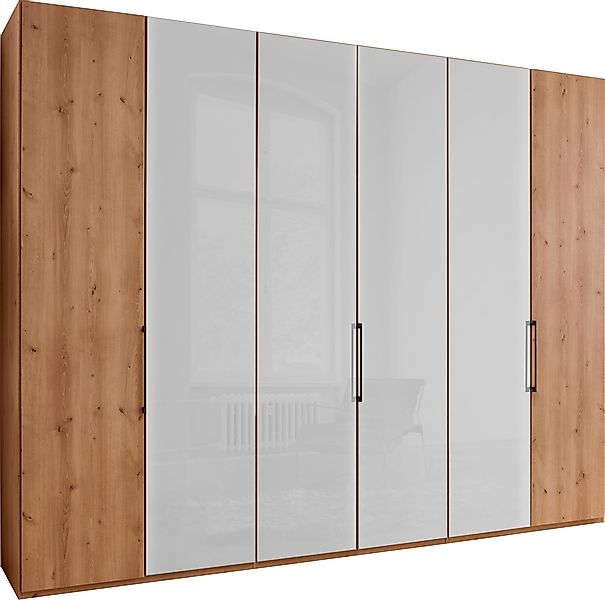 WIEMANN Drehtürenschrank "Monaco", mit Teil-Glasfront sowie hochwertige Bes günstig online kaufen