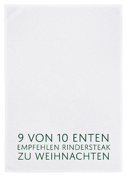 17,30 Hamburg Geschirrtuch Enten-Ratgeber, Grün, (1-tlg), 50x70cm, Siebdruc günstig online kaufen