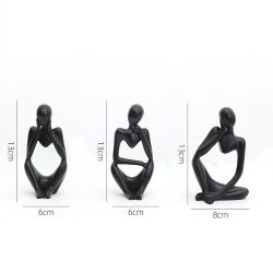 GarveeMore Skulptur 3pcs Abstrakte moderne Denker günstig online kaufen