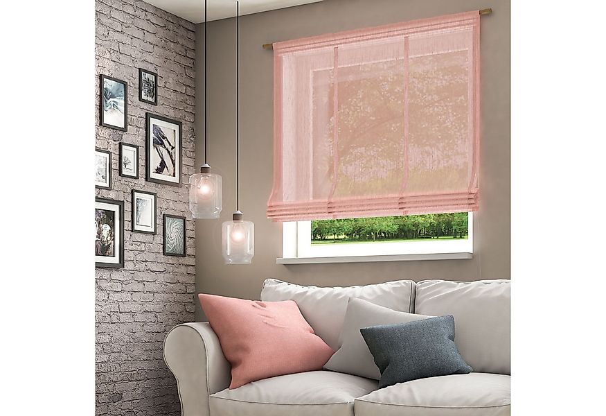 Neutex for you! Raffrollo Libre-ECO, mit Stangendurchzug, freihängend günstig online kaufen