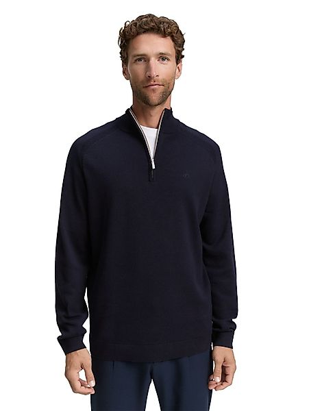 Tom Tailor Herren Strickpullover BASIC KNIT TROYER - Regular Fit günstig online kaufen
