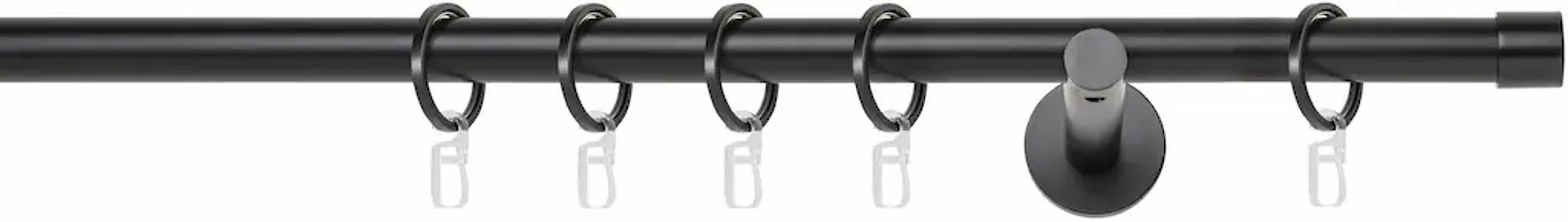 mydeco Gardinenstange »20mm Cap Wandträger 12 cm«, 1 läufig-läufig, Fixmaß günstig online kaufen