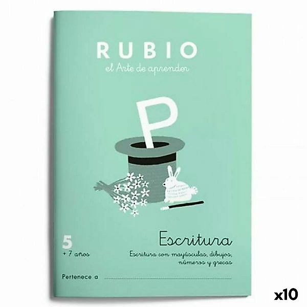 Schreib- Und Kalligraphie-notizbuch Rubio Nº05 Spanisch 20 Bettlaken 10 Stü günstig online kaufen