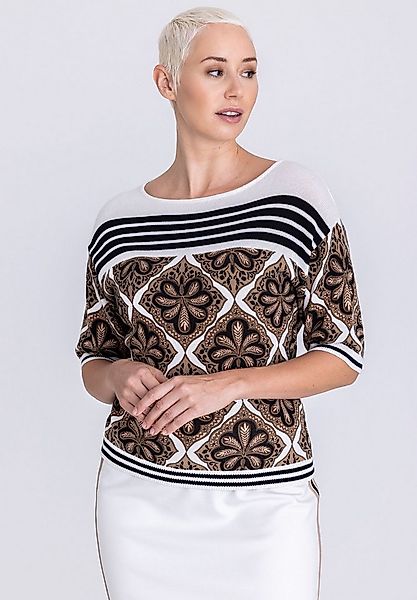 TUZZI Strickpullover mit Glanzstruktur günstig online kaufen