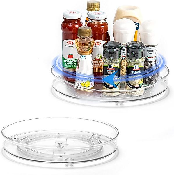 Refined Living Gewürzregal Multifunktionales Drehteller Organizer 2 Stücke, günstig online kaufen