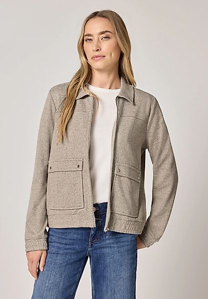 STREET ONE Blouson ohne Kapuze im soften Baumwoll-Mix günstig online kaufen