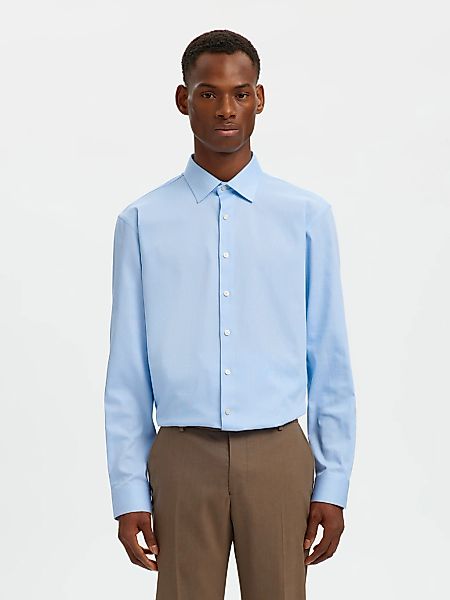 SELECTED HOMME Langarmhemd "SLHREG-PERFORMANCE SHIRT LS NOOS" günstig online kaufen